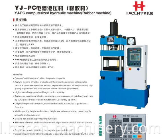 YJ-63T vier kolom Hydraulische drukmachine